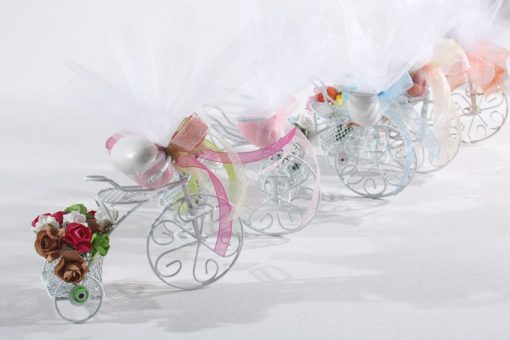 Flowered Bcycle (White)