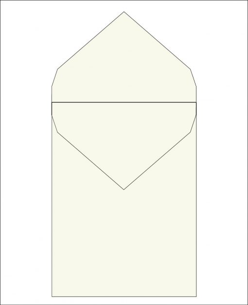 Envelope 101 Edged<br /> 9.6x6.9 " / 23.5x17.5 cm