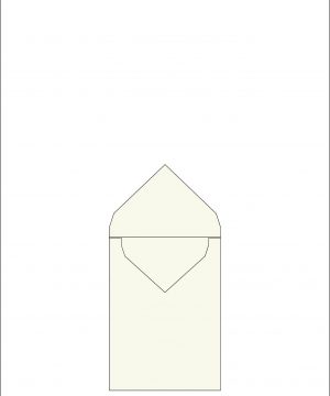 Envelope 102<br /> 3.8x5.4 " / 9.7x13.7 cm