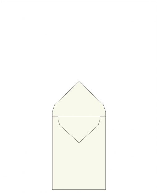 Envelope 102<br /> 3.8x5.4 " / 9.7x13.7 cm
