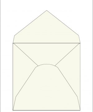 Envelope 104<br /> 8.58x8.58 " / 21.7x21.7 cm