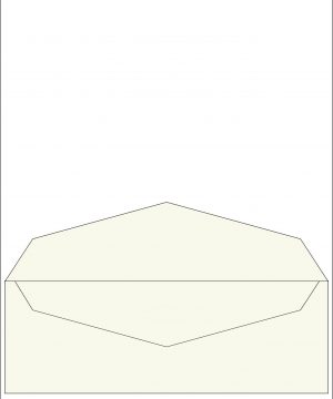 Envelope 121<br /> 11x4 " / 29x10 cm
