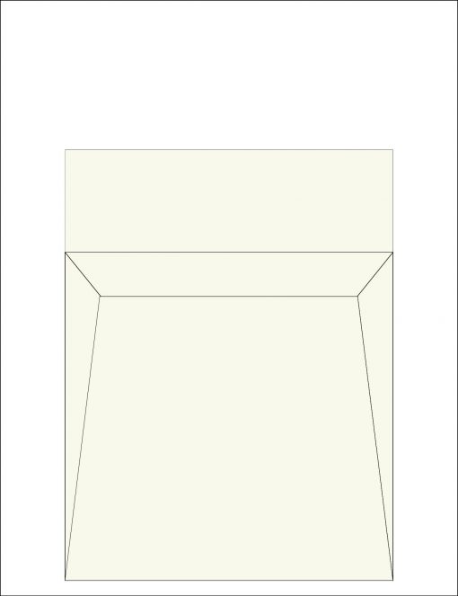 Envelope 124<br /> 8.4x8.4 " / 21.5x21.5 cm