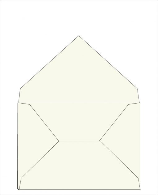 Envelope 125<br /> 9.15x6.5 " / 23.3x16.5 cm