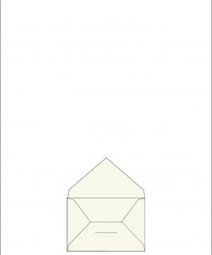 Envelope 127<br /> 4.3x2.98 " / 11x7.5 cm