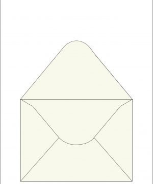 Envelope 17<br /> 8.6x6.3 " / 22x16 cm