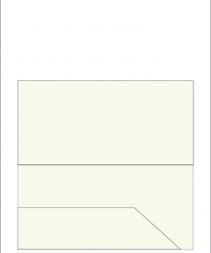 Folder/Envelope 31<br />9.8x4.7 " / 25x12 cm