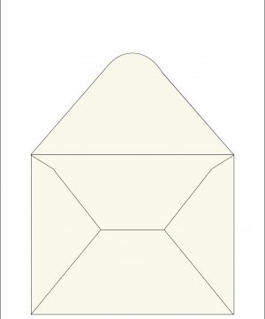 Envelope 55<br /> 9x7 " / 23x17 cm
