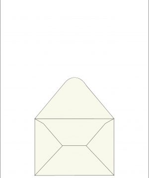 Envelope 57<br /> 6.3x4.5 " / 11.5x6 cm