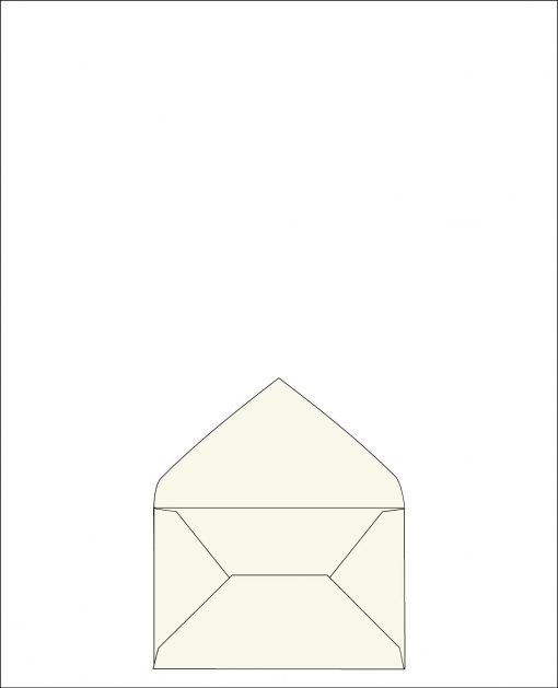 Envelope 61<br /> 5.5x3.5 " / 14x13.5 cm