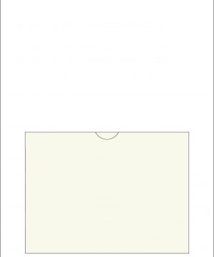 Folder/Envelope 66 Edged<br />6.6x9 " / 23x16.7 cm