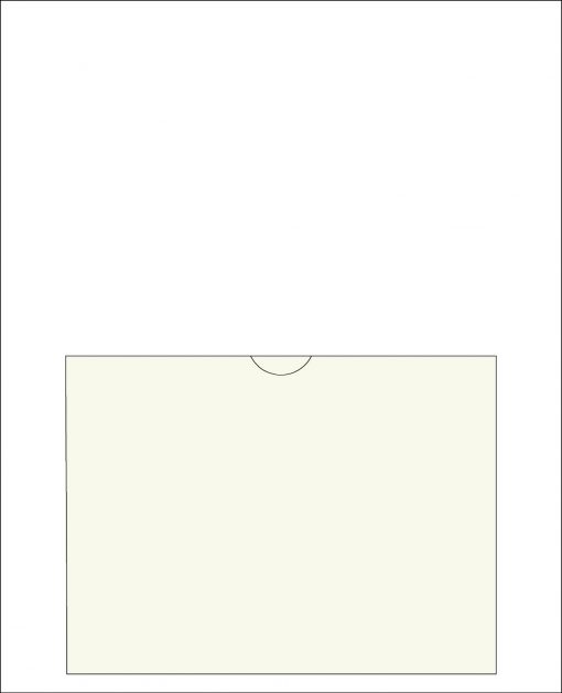 Folder/Envelope 66 Edged<br />6.6x9 " / 23x16.7 cm