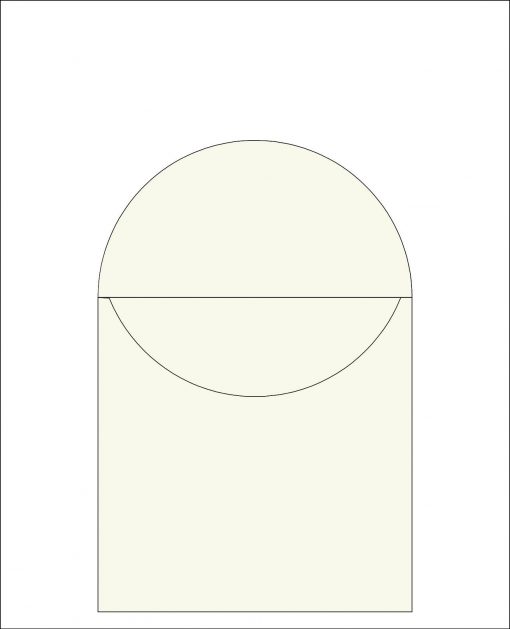 Envelope 75 Edged<br /> 7.3x7.3 " / 18.5x18.5 cm
