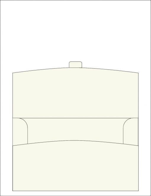 Envelope 08<br /> 9.9x5.7 " / 25x14.5 cm