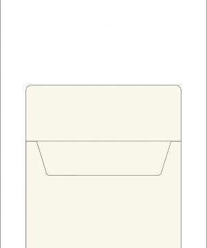 Envelope 84 Edged<br /> 9x6.3 " / 22.5x16 cm