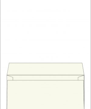 Envelope 89<br /> 4.6x10 " / 25.5x11.7 cm