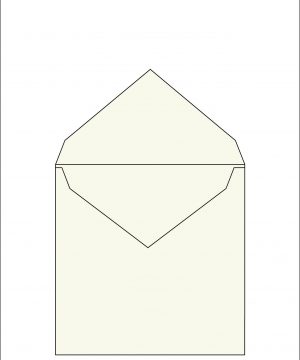 Envelope 92<br /> 7.5x7.5 " / 19x19 cm