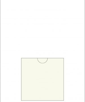 Folder/Envelope 97<br /> 5.9x5.9 " / 15x15 cm
