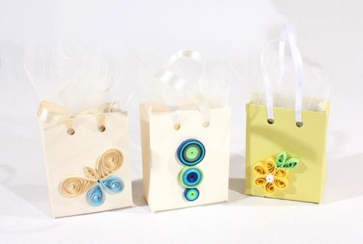 Quilling trimmed Boxes