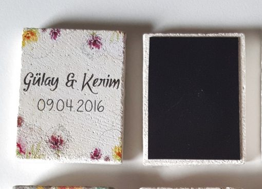 Save The Date Stone Magnets